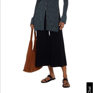 THEORY
Henriet ribbed-knit culottes, size M